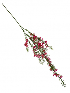 Gałązka z kwiatuszkami XL 108 cm różowa