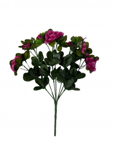 Bukiet azalii 34 cm ciemny róż