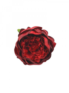 Piwonia kwiat wyrobowy 12 cm czerwona