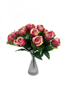 Bukiet różowych róż 36 cm