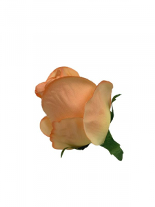 Róża kwiat wyrobowy 7 cm brzoskwiniowa