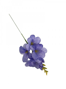 Frezja kwiat pojedynczy 36 cm niebieska