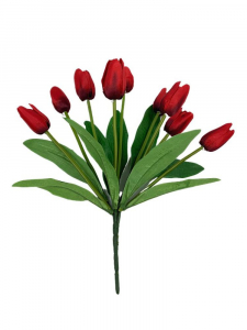 Tulipany bukiet 39 cm czerwone