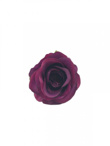 Róża główka 8 cm ciemna fuksja