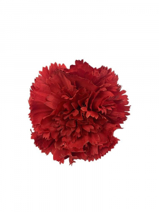 Goździk kwiat wyrobowy 10 cm czerwony