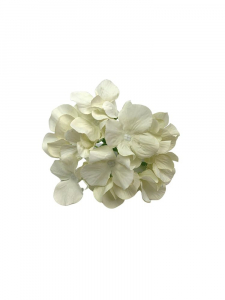 Hortensja kwiat wyrobowy 13 cm antyczny krem