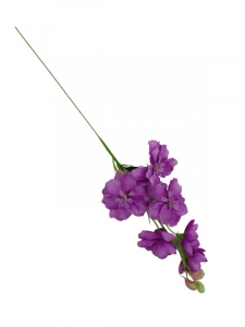 Ostróżka kwiat pojedynczy 44 cm lawendowa