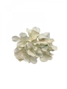 Hortensja kwiat wyrobowy 13 cm kremowa