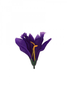 Irys kwiat wyrobowy 8 cm fioletowy