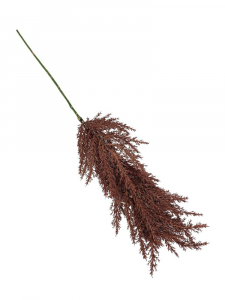 Gałązka trawy pampasowej 70 cm brązowy