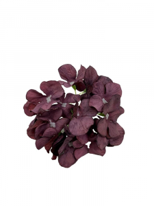 Hortensja kwiat wyrobowy 13 cm bordowa
