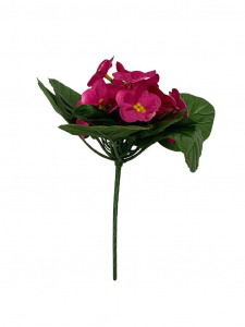 Fiołki mini bukiecik 20 cm ciemny róż
