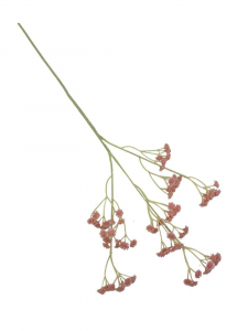 Gipsówka gałązka 63 cm różowa