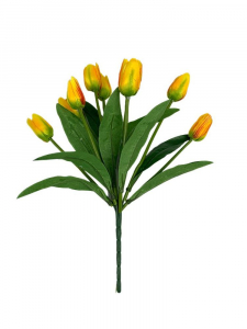 Tulipany bukiet 39 cm żółte