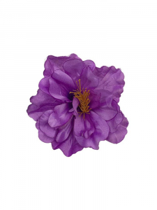 Hibiskus główka 12 cm fioletowy