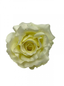 Róża gigant kwiat wyrobowy 20 cm kremowa