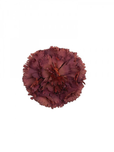 Goździk kwiat wyrobowy 12 cm bordowy