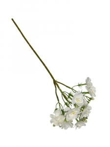 Jaśmin gałązka z kwiatami 40 cm biały
