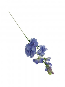 Ostróżka gałązka 44 cm niebiesko fioletowa