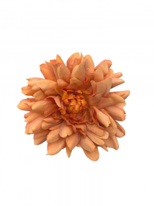 Dalia kwiat wyrobowy 11 cm pomarańczowa