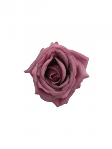 Róża kwiat wyrobowy 10 cm fiołkowa