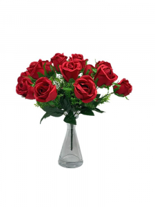 Bukiet czerwonych róż 36 cm