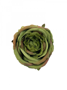 Róża kwiat wyrobowy 11 cm zielona
