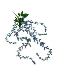Owoce wisterii 83 cm niebieskie