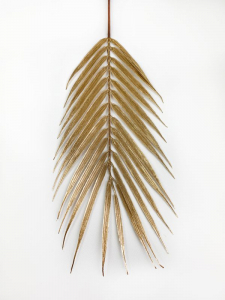Liść palmy 61 cm złoty