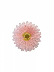 Gerbera kwiat wyrobowy 10 cm różowa