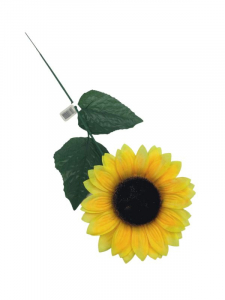 Słonecznik kwiat pojedynczy 70 cm żółty