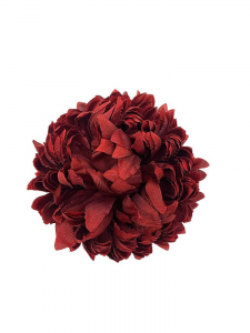 Chryzantema kwiat wyrobowy 14 cm czerwona