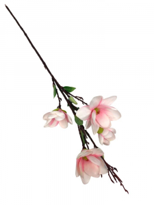 Magnolia gałązka 94 cm różowa