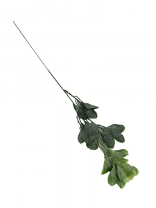 Liście plastikowe pik gałązka 50 cm jasna zieleń
