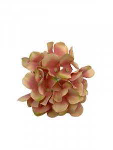 Hortensja kwiat wyrobowy 13 cm brudny róż z kremem