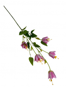 Dzwoneczki gałązka kwitnąca 88 cm różowe
