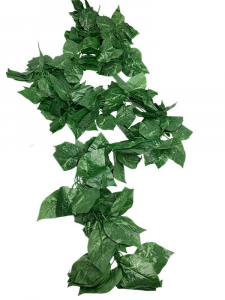 Girlanda zielone liście 245 cm