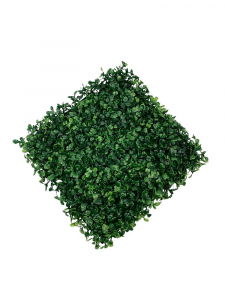 Mata plastikowa bukszpanowa 27 cm x 27 cm zielona