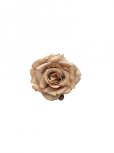 Róża kwiat wyrobowy 6 cm zgaszona brzoskiwnia
