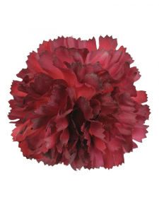 Goździk kwiat wyrobowy 8 cm czerwony