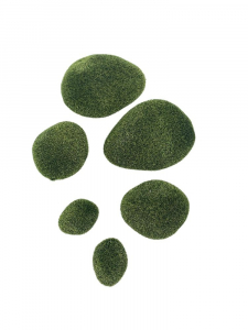 Kamienie omzone zielone - komplet