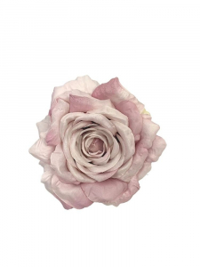 Róża kwiat wyrobowy 15 cm brudny róż
