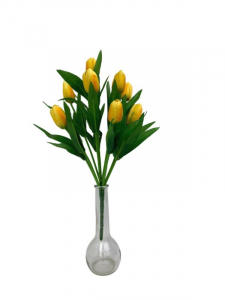 Tulipan bukiet 37 cm jasno pomarańczowy