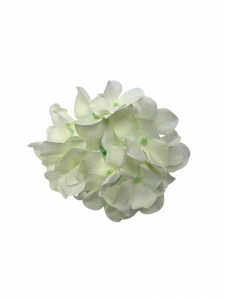 Hortensja kwiat wyrobowy 13 cm biała