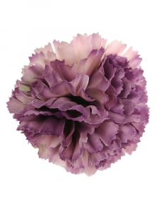Goździk kwiat wyrobowy 8 cm jasno fioletowy