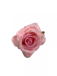 Róża kwiat wyrobowy 10 cm różowa