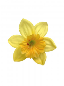 Żonkil kwiat wyrobowy 8 cm żółty