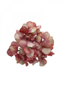 Hortensja kwiat wyrobowy 13 cm różowa
