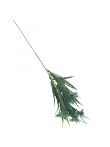 Dodatek Chlorofitum gałązka 44 cm niebieski