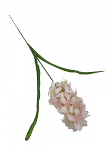 Hiacynt gałązka 52 cm jasno różowy
